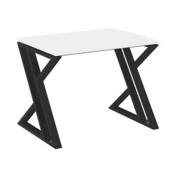 Стол рабочий LOFT VR.L-SRZ-1.7 Металл черный Белый Бриллиант Стол рабочий LOFT VR.L-SRZ-1.7 Металл черный Белый Бриллиант