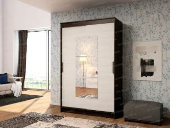 Шкаф-купе ЭЛЕГАНТ 1 Венге/Сосна Лоредо