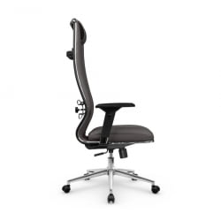 Кресло руководителя МЕТТА L 1m 50M/4D Infinity Easy Clean (MPES) Комплект 7 Серое