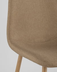 Стул Валенсия рогожка Бежевый