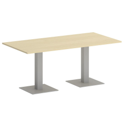 Стол прямоугольный ХОМЕ ОФФИCЕ ВР.СП-5-180.2 Клен/Серый металл / HOME OFFICE VR.SP-5-180.2
