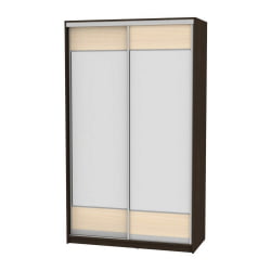 Шкаф-купе B-220х135х60-2(Венге-ДМ-D8D8)