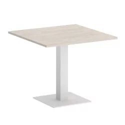 Стол журнальный квадратный ХОМЕ ОФФИCЕ ВР.СП-5-90.2 Денвер Светлый/Белый металл / HOME OFFICE VR.SP-5-90.2