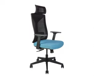 Кресло офисное Бостон 8001A Blue Кресло офисное Бостон 8001A Blue