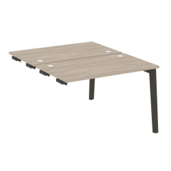 Стол-приставка двойной к опорным элементам ОНИКС ВООД ОВ.Д.СПР-2.7 Дуб Аттик/Темный / ONIX WOOD OW.D.SPR-2.7