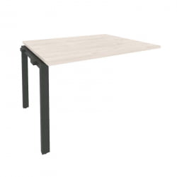 Проходной наборный элемент переговорного стола ОНИКС О.МП-НПРГ-2 Денвер Светлый/Антрацит / ONIX O.MP-NPRG-2