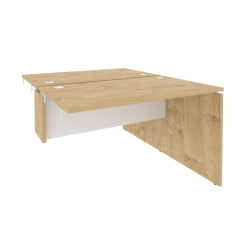 Стол-приставка двойной к опорным элементам ONIX O.D.SPR-2.7 Тиквуд Светлый/Белый