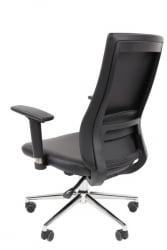 Офисное кресло CHAIRMAN 500 LUX БП экокожа Черный