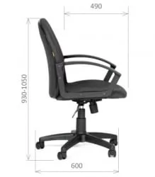 Офисное кресло для оператора CHAIRMAN 681 C2 серый