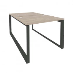 Рабочая станция на О-образном м/к ОНИКС О.МО-Д.РС-2.1.8 Дуб Аттик/Антрацит / ONIX O.MO-D.RS-2.1.8