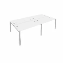 Рабочая станция на 4 раб.места Метал Сйстем Б.СМ-4.3 Белый/Серый / Metal System