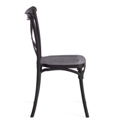 Стул для кухни CROSS (mod. PL24) пластик, 48 х 58 х 89 см, Black (черный) 05