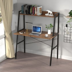 Компьютерный стол ЕУРЕКА ЕРК-ЛД-43ВП Бровн / EUREKA ERK-LD-43VP Brown