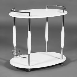 Сервировочный столик на колесиках SC-5037-W