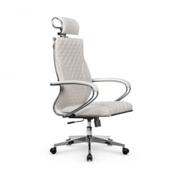 Кресло руководителя Metta L 2c 44C/K116 Infinity Easy Clean (MPES) Комплект 3 Белое