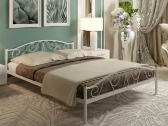 Кровать Ангелина Plus 1800х2000 Белая