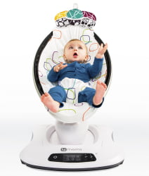 Электронное кресло-качалка 4Moms Mamaroo 4.0 Серебро