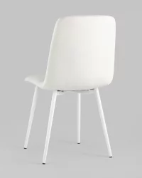 Стул Оливер вхите экокожа Белый / Oliver white