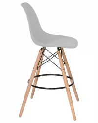 Барный стул DOBRIN DSW BAR Светло-серый GR-01
