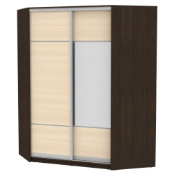 Шкаф-купе ЙА-198х1400-718-5(Венге-ДМ-Д4Д3) / YA-198х1400-718-5(Венге-ДМ-D4D3)