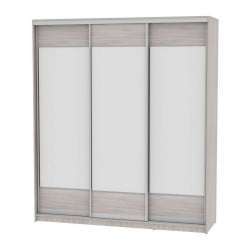 Шкаф-купе B-230х200х60-3(ЯШС-D8D8D8)