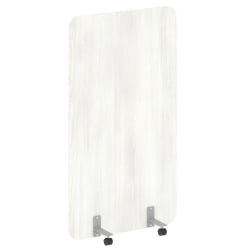 Перегородка на металлических опорах, на роликах Р-лине ДП.Р-100-180 Снежная Патина / R-line DP.R-100-180