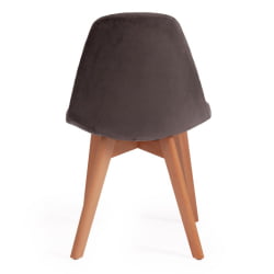 Стул CINDY SOFT (mod. C1021F1) / 1 шт. в упаковке вельвет/дерево бук, 53 х 45 х 81 см , серый (HLR 24)/натуральный Стул CINDY SOFT (mod. C1021F1) / 1 шт. в упаковке вельвет/дерево бук, 53 х 45 х 81 см , серый (HLR 24)/натуральный