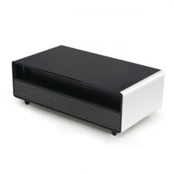 Журнальный стол EUREKA TB135, White+Black