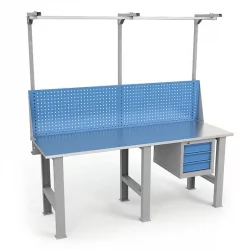 Верстак ВЛ-200-02ЦФ + Экран ВЛ-200-Э3