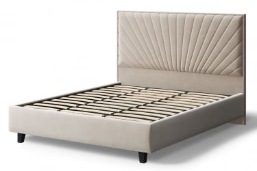 Кровать Леона, 2000x1600мм, бежевый