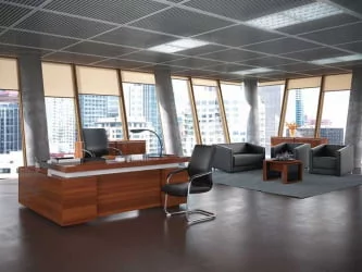 Кабинет руководителя Liverpool №4 Орех бренди