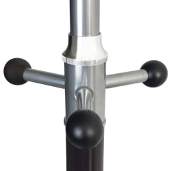 Вешалка-стойка БРАБИКС CР-870 на мраморном диске Коричневый / BRABIX CR-870