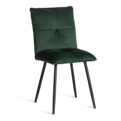 Мягкий стул Sweet LT, велюр, Deep Forest (изумруд), 41х55х88 см
