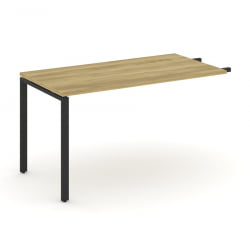 Брифинг-приставка CОНCЕПТ CН.БР-003 Дуб Винченцо Черный / CONCEPT CN.BR-003