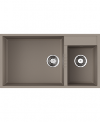 Мойка Omoikiri Tedori 85-2-U-Sa Tetogranit/Бежевый