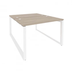 Рабочая станция на О-образном м/к ОНИКС О.МО-Д.РС-2.2.7 Дуб Аттик/Белый / ONIX O.MO-D.RS-2.2.7