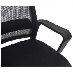 Кресло Basic CH-698 сетка/ткань TW черное