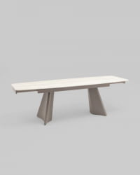 Стол обеденный Eliora 160-240*90 серая керамика