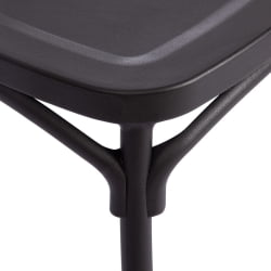 Стул CROSS (mod. PL24) / 1 шт. в упаковке пластик, 48 х 58 х 89 см, Black (черный) 05
