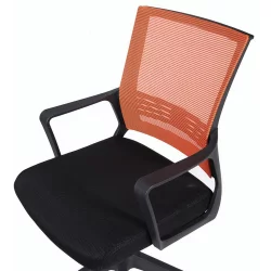 Кресло BRABIX Balance MG-320 Черный-оранжевый