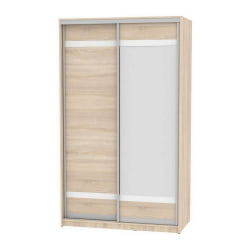 Шкаф-купе B-220х135х60-1(ДСС-D9D10)