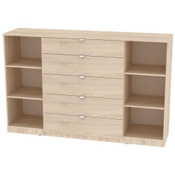 Комод Калисто(K34)1147х1802х468ручкаторцеваяTR-2(Венге-ДМ)