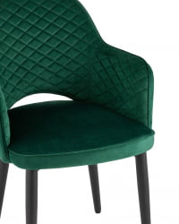 Стул Венера NEW диамант велюр Изумрудный