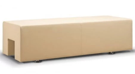 Банкетка Клаб-1 Л/160 Бежевая / L/160