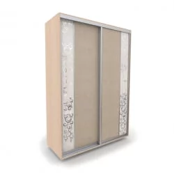 Шкаф-купе 2-х дверный Акцент-Вера КС 1000х600  Дуб молочный