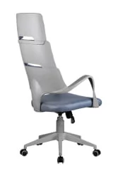 Кресло оператора Riva Chair SAKURA (серый пластик) Альпийское озеро