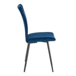 Стул обеденный Монте Карло ТРЕНД, велюр, Блуе (синий), 49х51х93 см / Monte Carlo TREND, Blue