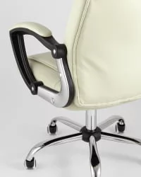 Кресло руководителя ТопЧаирс Товер Бежевое / TopChairs Tower