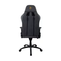 Геймерское кресло Arozzi Verona Signature Soft Fabric Черный-золотой