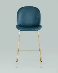 Стул барный Beetle gold Маренго